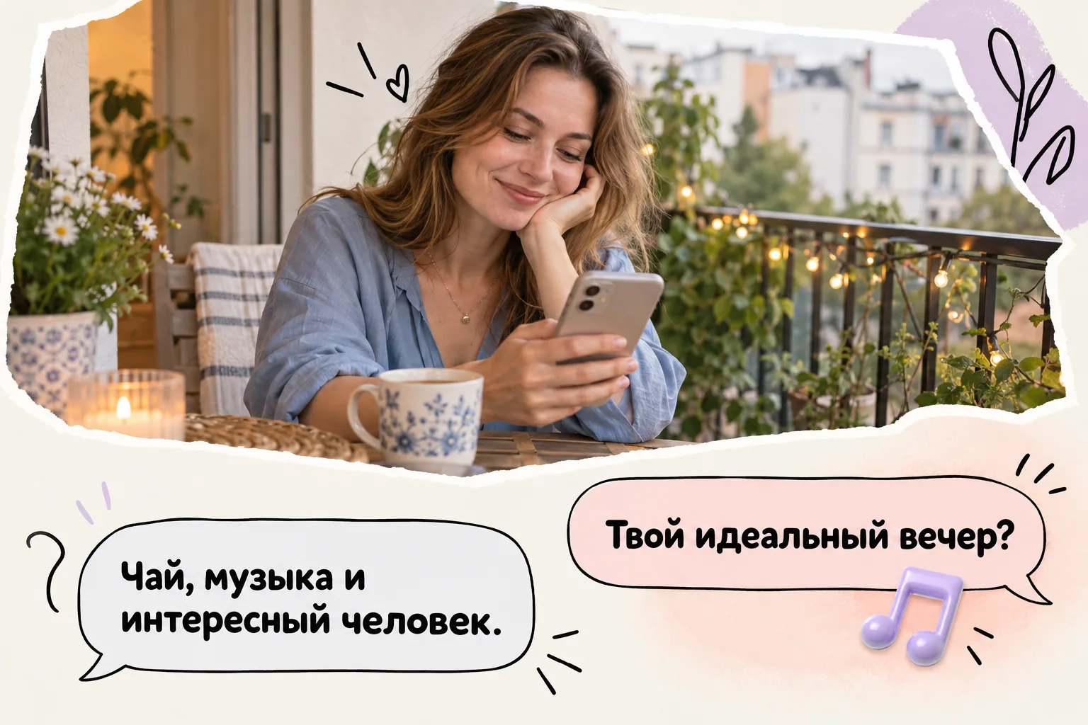 Лёгкий флирт остаётся приятным, когда оба поддерживают настроение игры