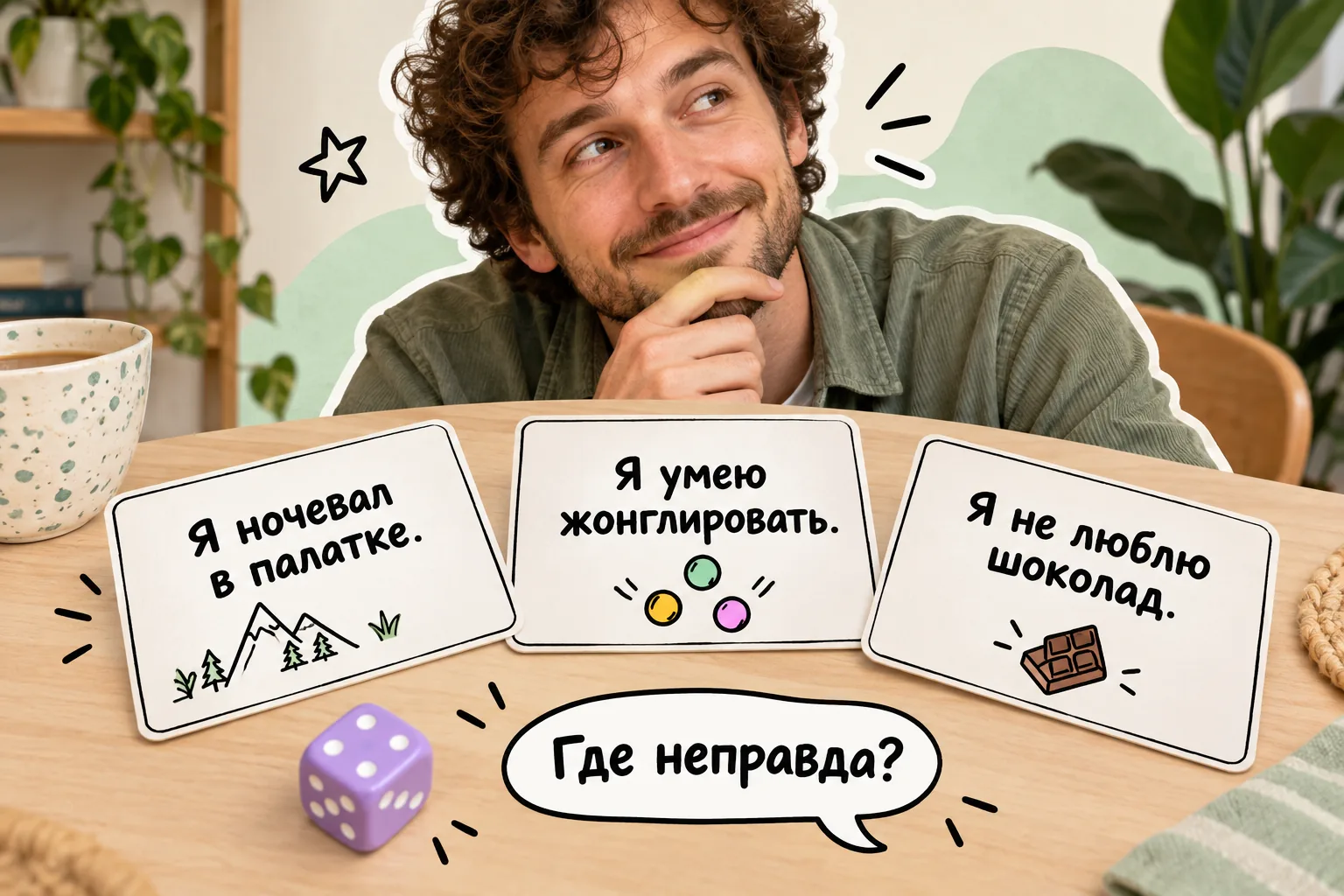 В «Двух правдах и одной лжи» интересна не только разгадка, но и история за ней