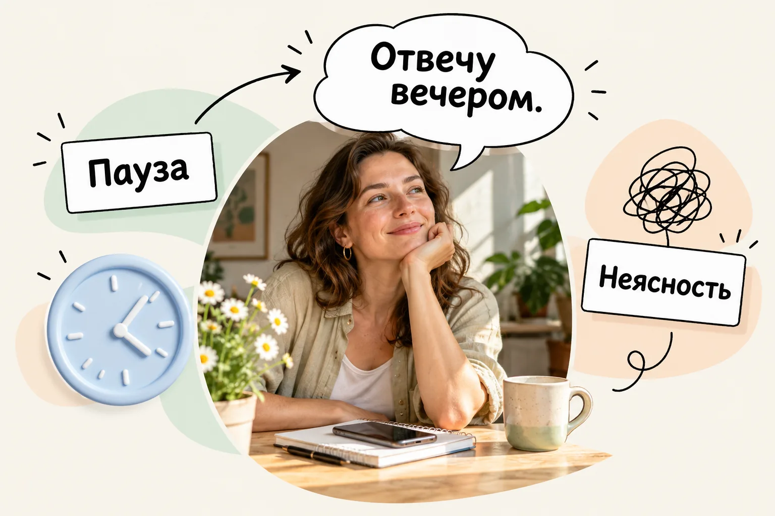 Озвученная пауза даёт контекст, которого не хватает при исчезновении без объяснения